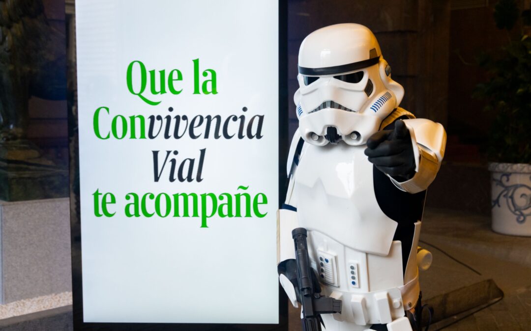 La campaña ConVivencia Vial celebra el día de Star Wars
